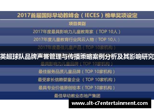 英超球队品牌声誉管理与传播策略案例分析及其影响研究